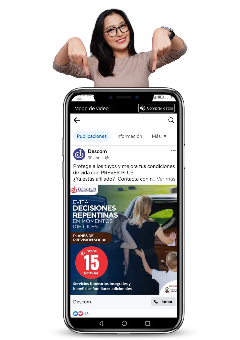 Siguenos en Facebook