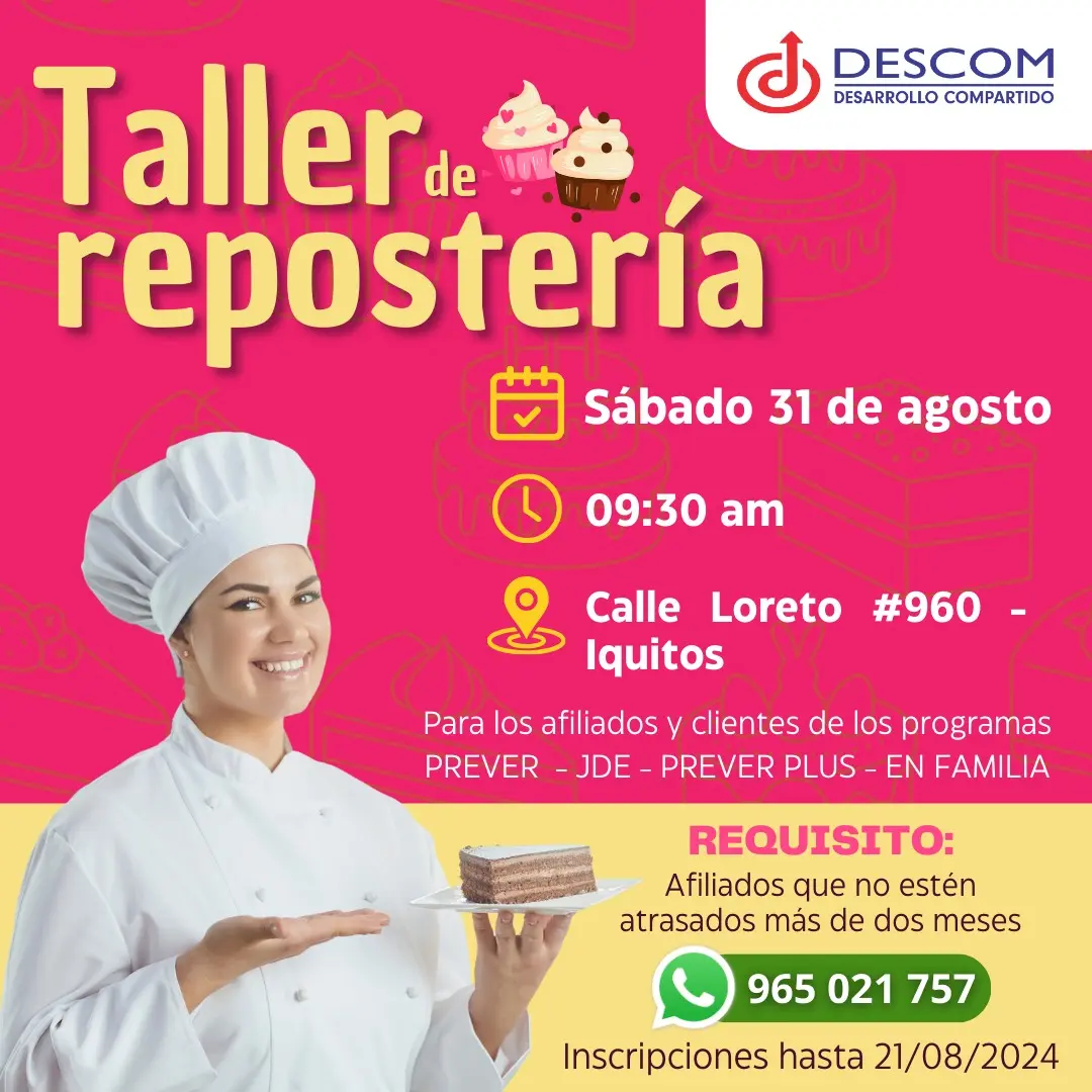 Taller de repostería