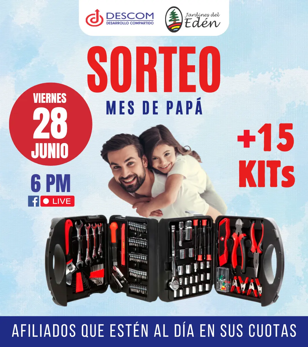 Sorteo mes de papá