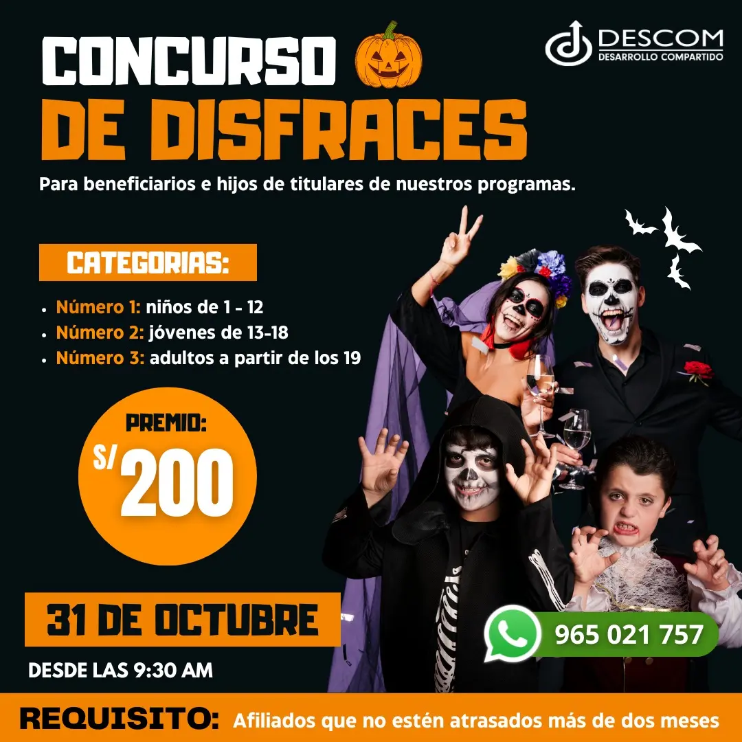 Concurso de disfraces