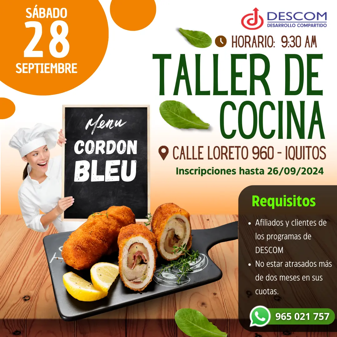 TALLER DE COCINA