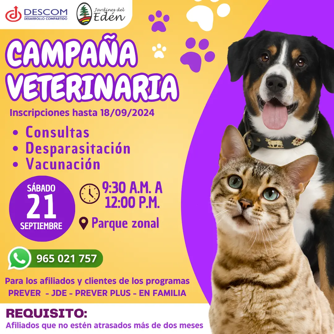 CAMPAÑA VETERINARIA